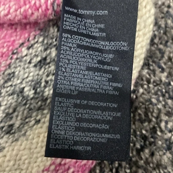 Tommy Hilfiger V-Neck Sweater S/P - Picture 8 of 8